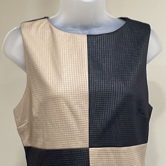 NWOT Nikibiki tan and black block dress. Size L large 12/14 - Picture 2 of 9